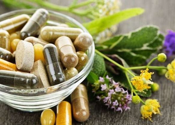Herbs and tablets for treating prostatitis