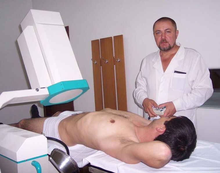 Physiotherapy to relieve symptoms of prostatitis in men