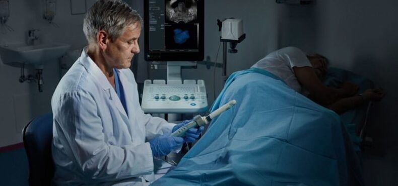 Ultrasound examination of the prostate through the rectum is a meaningful method for diagnosing prostatitis