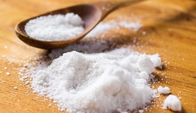 Heated salt helps with inflammation in prostatitis in men